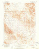 Allen Springs Nevada Historical topographic map, 1:62500 scale, 15 X 15 Minute, Year 1951