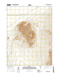 Alpha Mountain Nevada Current topographic map, 1:24000 scale, 7.5 X 7.5 Minute, Year 2014