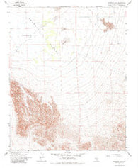 Amargosa Flat Nevada Historical topographic map, 1:24000 scale, 7.5 X 7.5 Minute, Year 1968