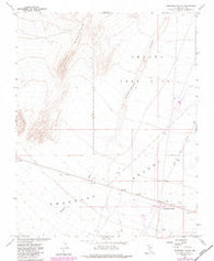 Amargosa Valley Nevada Historical topographic map, 1:24000 scale, 7.5 X 7.5 Minute, Year 1961
