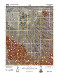 Amargosa Flat Nevada Historical topographic map, 1:24000 scale, 7.5 X 7.5 Minute, Year 2012