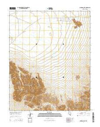 Amargosa Flat Nevada Current topographic map, 1:24000 scale, 7.5 X 7.5 Minute, Year 2014