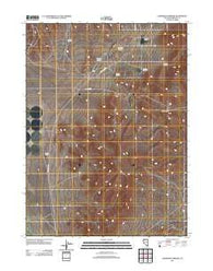 Anderson Gardens Nevada Historical topographic map, 1:24000 scale, 7.5 X 7.5 Minute, Year 2011
