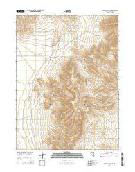 Anderson Gardens Nevada Current topographic map, 1:24000 scale, 7.5 X 7.5 Minute, Year 2015