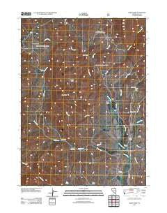 Annie Creek Nevada Historical topographic map, 1:24000 scale, 7.5 X 7.5 Minute, Year 2012