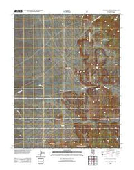 Antelope Spring Nevada Historical topographic map, 1:24000 scale, 7.5 X 7.5 Minute, Year 2012