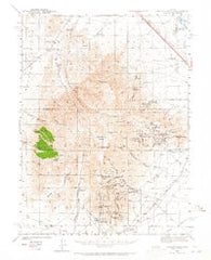 Antler Peak Nevada Historical topographic map, 1:62500 scale, 15 X 15 Minute, Year 1940