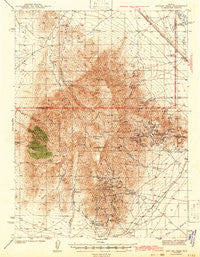 Antler Peak Nevada Historical topographic map, 1:62500 scale, 15 X 15 Minute, Year 1943