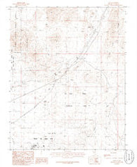 Apex Nevada Historical topographic map, 1:24000 scale, 7.5 X 7.5 Minute, Year 1986