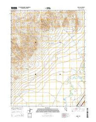 Arabia Nevada Current topographic map, 1:24000 scale, 7.5 X 7.5 Minute, Year 2014