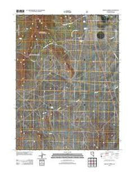 Arizona Spring Nevada Historical topographic map, 1:24000 scale, 7.5 X 7.5 Minute, Year 2012