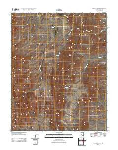 Arrow Canyon Nevada Historical topographic map, 1:24000 scale, 7.5 X 7.5 Minute, Year 2012