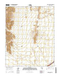 Arrow Canyon SE Nevada Current topographic map, 1:24000 scale, 7.5 X 7.5 Minute, Year 2014