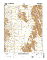 Arrow Canyon SW Nevada Current topographic map, 1:24000 scale, 7.5 X 7.5 Minute, Year 2015