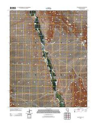 Ash Springs Nevada Historical topographic map, 1:24000 scale, 7.5 X 7.5 Minute, Year 2012