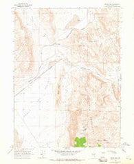 Astor Pass Nevada Historical topographic map, 1:24000 scale, 7.5 X 7.5 Minute, Year 1964