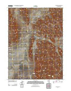 Astor Pass Nevada Historical topographic map, 1:24000 scale, 7.5 X 7.5 Minute, Year 2011