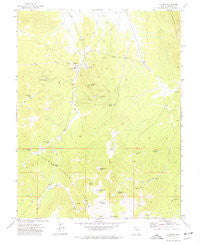 Atlanta Nevada Historical topographic map, 1:24000 scale, 7.5 X 7.5 Minute, Year 1973