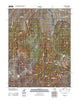Aurora Nevada Historical topographic map, 1:24000 scale, 7.5 X 7.5 Minute, Year 2012