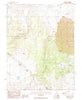 Aurora Nevada Historical topographic map, 1:24000 scale, 7.5 X 7.5 Minute, Year 1989