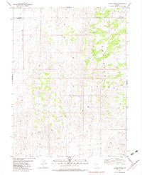 Ayarbe Spring Nevada Historical topographic map, 1:24000 scale, 7.5 X 7.5 Minute, Year 1982