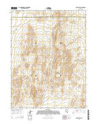 Ayarbe Spring Nevada Current topographic map, 1:24000 scale, 7.5 X 7.5 Minute, Year 2014