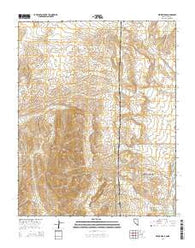 Azure Ridge Nevada Current topographic map, 1:24000 scale, 7.5 X 7.5 Minute, Year 2014