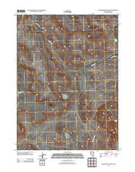 Badger Mountain NW Nevada Historical topographic map, 1:24000 scale, 7.5 X 7.5 Minute, Year 2011
