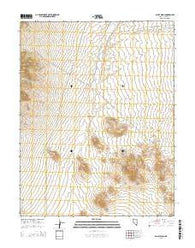 Bailey Wash Nevada Current topographic map, 1:24000 scale, 7.5 X 7.5 Minute, Year 2015