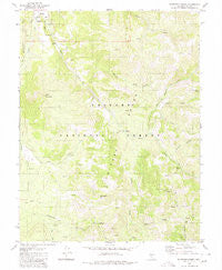 Bakeoven Creek Nevada Historical topographic map, 1:24000 scale, 7.5 X 7.5 Minute, Year 1980