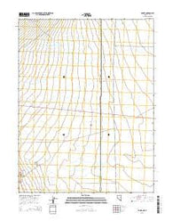 Baker Nevada Current topographic map, 1:24000 scale, 7.5 X 7.5 Minute, Year 2014