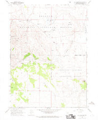 Bald Mountain Nevada Historical topographic map, 1:24000 scale, 7.5 X 7.5 Minute, Year 1966