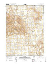 Bald Mountain Nevada Current topographic map, 1:24000 scale, 7.5 X 7.5 Minute, Year 2015