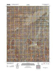 Barrett Springs Nevada Historical topographic map, 1:24000 scale, 7.5 X 7.5 Minute, Year 2011