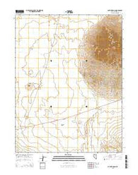 Bartine Ranch Nevada Current topographic map, 1:24000 scale, 7.5 X 7.5 Minute, Year 2015