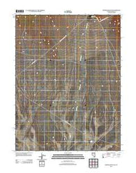 Bartine Ranch NE Nevada Historical topographic map, 1:24000 scale, 7.5 X 7.5 Minute, Year 2012