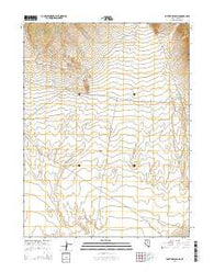Bartine Ranch NE Nevada Current topographic map, 1:24000 scale, 7.5 X 7.5 Minute, Year 2014