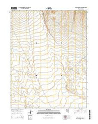 Bartine Ranch NW Nevada Current topographic map, 1:24000 scale, 7.5 X 7.5 Minute, Year 2015