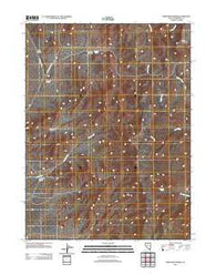 Bartomes Spring Nevada Historical topographic map, 1:24000 scale, 7.5 X 7.5 Minute, Year 2011
