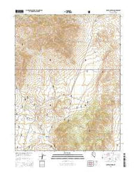 Barton Spring Nevada Current topographic map, 1:24000 scale, 7.5 X 7.5 Minute, Year 2014