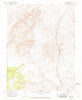 Basalt Nevada Historical topographic map, 1:24000 scale, 7.5 X 7.5 Minute, Year 1967