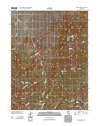 Basque Summit Nevada Historical topographic map, 1:24000 scale, 7.5 X 7.5 Minute, Year 2011