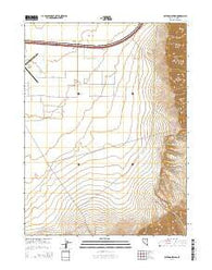 Bateman Spring Nevada Current topographic map, 1:24000 scale, 7.5 X 7.5 Minute, Year 2014
