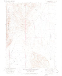 Battle Creek Ranch Nevada Historical topographic map, 1:24000 scale, 7.5 X 7.5 Minute, Year 1972