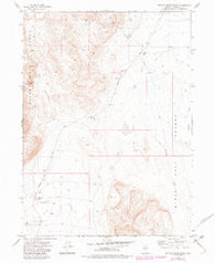 Battle Creek Ranch Nevada Historical topographic map, 1:24000 scale, 7.5 X 7.5 Minute, Year 1972