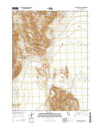 Battle Creek Ranch Nevada Current topographic map, 1:24000 scale, 7.5 X 7.5 Minute, Year 2015