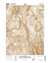 Bear Buttes Nevada Current topographic map, 1:24000 scale, 7.5 X 7.5 Minute, Year 2015