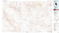 Beatty Nevada Historical topographic map, 1:100000 scale, 30 X 60 Minute, Year 1986