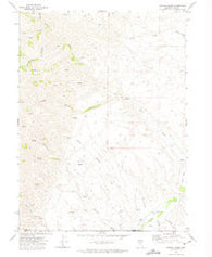 Beaver Creek Nevada Historical topographic map, 1:24000 scale, 7.5 X 7.5 Minute, Year 1970