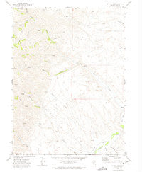 Beaver Creek Nevada Historical topographic map, 1:24000 scale, 7.5 X 7.5 Minute, Year 1970
